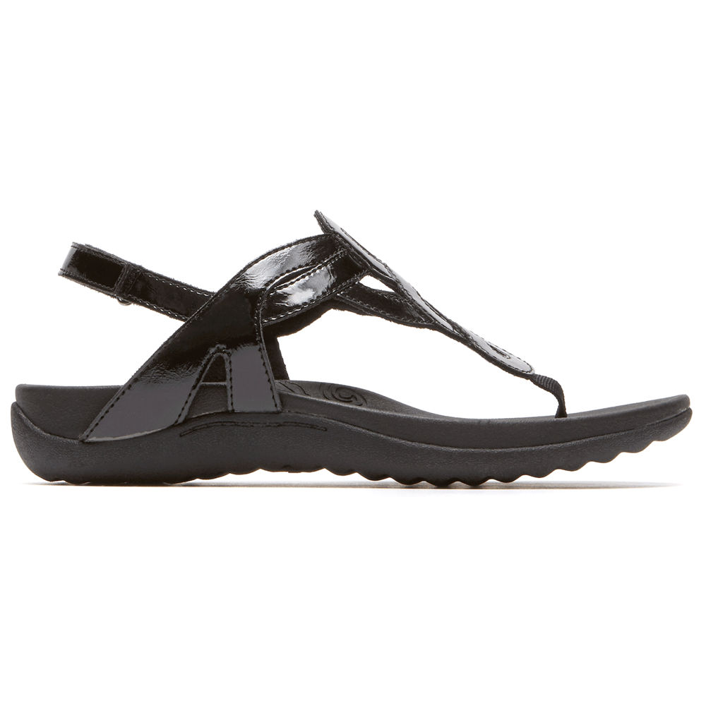 Rockport Womens Ramona - Sandals Black - CTL236597